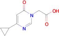 2-(4-cyclopropyl-6-oxopyrimidin-1(6H)-yl)acetic acid