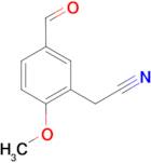 2-(5-formyl-2-methoxyphenyl)acetonitrile