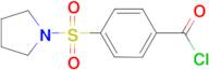 4-(pyrrolidin-1-ylsulfonyl)benzoyl chloride