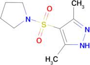 3,5-Dimethyl-4-(pyrrolidin-1-ylsulfonyl)-1H-pyrazole