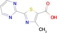 4-methyl-2-pyrimidin-2-yl-1,3-thiazole-5-carboxylic acid