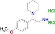 2-(4-Methoxy-phenyl)-2-piperidin-1-yl-ethylamine dihydrochloride