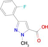 3-(2-fluorophenyl)-1-methyl-1H-pyrazole-5-carboxylic acid