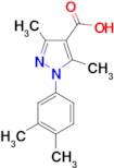 1-(3,4-dimethylphenyl)-3,5-dimethyl-1H-pyrazole-4-carboxylic acid