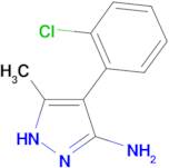 4-(2-chlorophenyl)-3-methyl-1H-pyrazol-5-amine