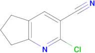 2-chloro-6,7-dihydro-5H-cyclopenta[b]pyridine-3-carbonitrile