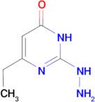 6-ethyl-2-hydrazinopyrimidin-4(3{H})-one