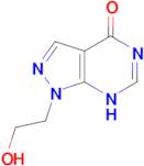 1-(2-Hydroxy-ethyl)-1,5-dihydro-pyrazolo[3,4-d]pyrimidin-4-one