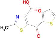 2-Methyl-5-(2-thienylcarbonyl)-1,3-thiazole-4-carboxylic acid