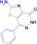 2-Amino-7-phenyl[1,3]thiazolo[4,5-d]pyridazin-4(5H)-one