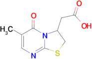 (6-Methyl-5-oxo-2,3-dihydro-5H-[1,3]thiazolo[3,2-a]pyrimidin-3-yl)acetic acid