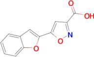 5-(1-Benzofuran-2-yl)isoxazole-3-carboxylic acid