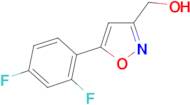 [5-(2,4-difluorophenyl)isoxazol-3-yl]methanol