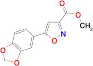 Methyl 5-(1,3-benzodioxol-5-yl)isoxazole-3-carboxylate