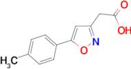 [5-(4-methylphenyl)isoxazol-3-yl]acetic acid