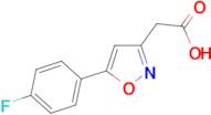 [5-(4-fluorophenyl)isoxazol-3-yl]acetic acid