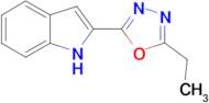 2-(5-ethyl-1,3,4-oxadiazol-2-yl)-1H-indole