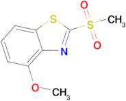 4-methoxy-2-(methylsulfonyl)benzo[d]thiazole