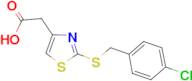 {2-[(4-chlorobenzyl)thio]-1,3-thiazol-4-yl}acetic acid