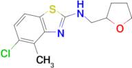 5-chloro-4-methyl-N-((tetrahydrofuran-2-yl)methyl)benzo[d]thiazol-2-amine