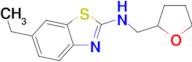 6-ethyl-N-((tetrahydrofuran-2-yl)methyl)benzo[d]thiazol-2-amine