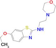 6-ethoxy-N-(2-morpholinoethyl)benzo[d]thiazol-2-amine