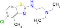 N1-(5-chloro-4-methylbenzo[d]thiazol-2-yl)-N2,N2-diethylethane-1,2-diamine