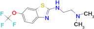 N1,N1-dimethyl-N2-(6-(trifluoromethoxy)benzo[d]thiazol-2-yl)ethane-1,2-diamine