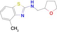 4-methyl-N-((tetrahydrofuran-2-yl)methyl)benzo[d]thiazol-2-amine