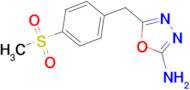 5-(4-(methylsulfonyl)benzyl)-1,3,4-oxadiazol-2-amine