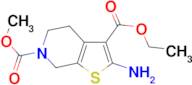 3-ethyl 6-methyl 2-amino-4,7-dihydrothieno[2,3-c]pyridine-3,6(5H)-dicarboxylate