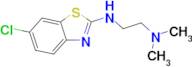 N'-(6-chloro-1,3-benzothiazol-2-yl)-N,N-dimethylethane-1,2-diamine