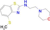 4-(methylthio)-N-(2-morpholinoethyl)benzo[d]thiazol-2-amine