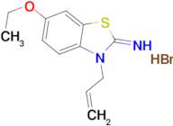 3-allyl-6-ethoxybenzo[d]thiazol-2(3H)-imine hydrobromide