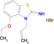 3-allyl-4-ethoxybenzo[d]thiazol-2(3H)-imine hydrobromide