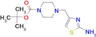 tert-butyl 4-[(2-amino-1,3-thiazol-4-yl)methyl]piperazine-1-carboxylate