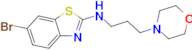 6-bromo-N-(3-morpholinopropyl)benzo[d]thiazol-2-amine