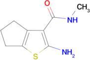 2-amino-N-methyl-5,6-dihydro-4H-cyclopenta[b]thiophene-3-carboxamide