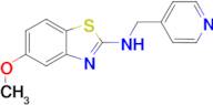 5-methoxy-N-(pyridin-4-ylmethyl)benzo[d]thiazol-2-amine