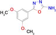 5-(3,5-dimethoxyphenyl)-1,3,4-oxadiazol-2-amine