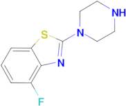 4-Fluoro-2-piperazin-1-yl-1,3-benzothiazole
