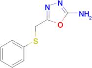 5-[(phenylthio)methyl]-1,3,4-oxadiazol-2-amine