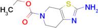 ethyl 2-amino-6,7-dihydrothiazolo[5,4-c]pyridine-5(4H)-carboxylate