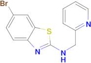 6-bromo-N-(pyridin-2-ylmethyl)benzo[d]thiazol-2-amine