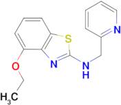 4-ethoxy-N-(pyridin-2-ylmethyl)-1,3-benzothiazol-2-amine