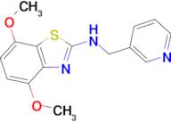 4,7-dimethoxy-N-(pyridin-3-ylmethyl)benzo[d]thiazol-2-amine