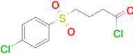 4-((4-chlorophenyl)sulfonyl)butanoyl chloride