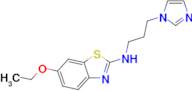 N-(3-(1H-imidazol-1-yl)propyl)-6-ethoxybenzo[d]thiazol-2-amine