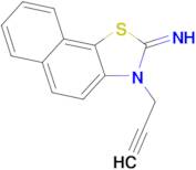 3-prop-2-yn-1-ylnaphtho[2,1-d][1,3]thiazol-2(3H)-imine