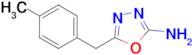 5-(4-methylbenzyl)-1,3,4-oxadiazol-2-amine